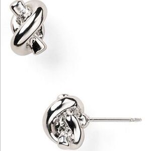Kate Spade Silver Sailor Knot Studs